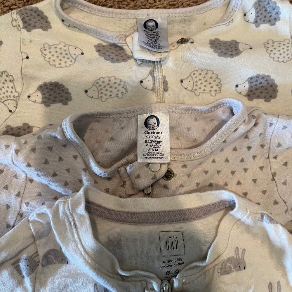 Baby footie pajama